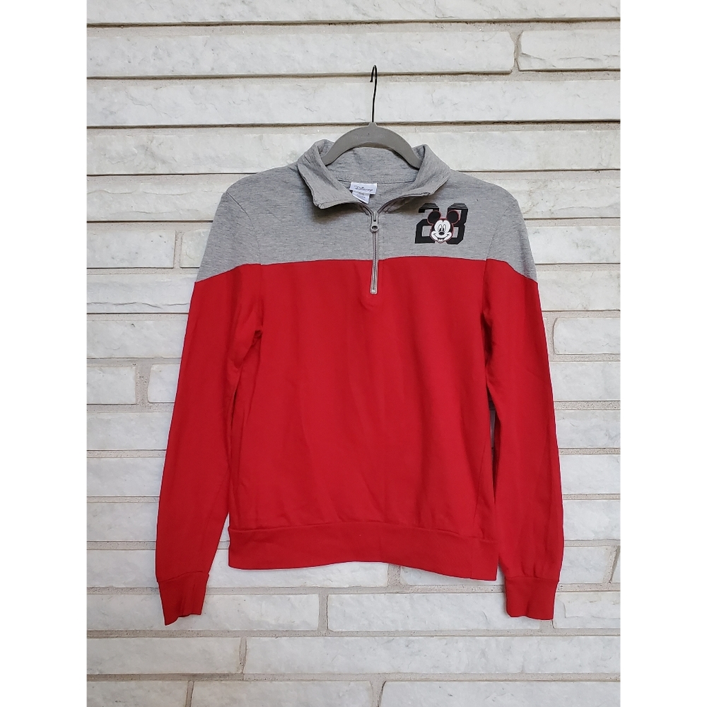Disney Mickey Mouse Quarter Zip Sweatshirt